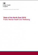State Of The North East 2018 Public Mental Health And Wellbeing